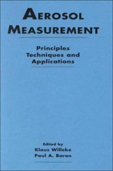 Hardcover Aerosol Measurement: Principles, Techniques, and Applications Book