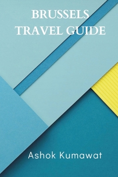 Paperback Brussels Travel Guide Book