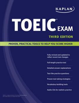Paperback Kaplan TOEIC Exam Book
