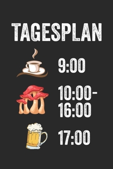 Paperback Tagesplan: Notizbuch/Tagebuch/Organizer/120 Linierte Seiten/ 6x9 Zoll [German] Book