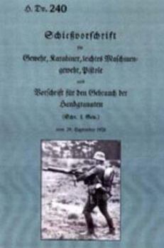 Hardcover Weapon Training for Rifle and Machine Gun 1931 Book