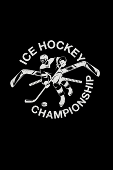Paperback Ice hockey championship: 6x9 Hockey - dotgrid - dot grid paper - notebook - notes Book