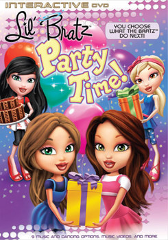 DVD Bratz: Lil Bratz Party Time Book