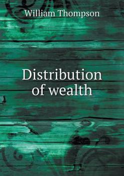 Paperback Distribution of wealth Book