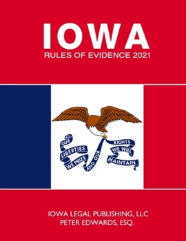 Paperback Iowa Rules of Evidence Book