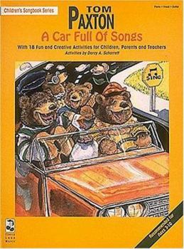 Paperback Tom Paxton - A Car Full of Songs Book