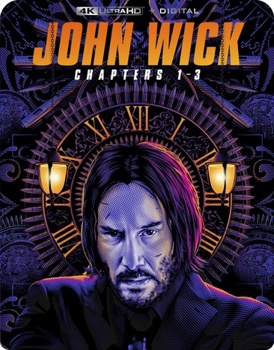 4K Ultra HD John Wick 1-3 Book