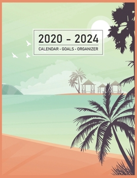 Calendar • Goals • Organizer: 2020-2024 Large Planner I For 60 Months I 5 Years of Appointments, Family Events, Log Book I Business Plans I Monthly ... I Motivational Journal I Christmas Gift
