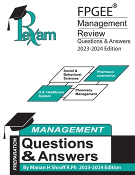 Paperback RxExam's FPGEE(R) Management Review Book Questions & Answers 2023-2024 Edition Book