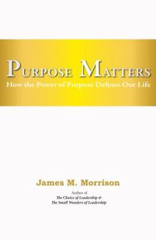 Hardcover Purpose Matters Book