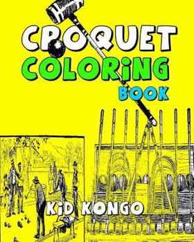 Paperback Croquet Coloring Book