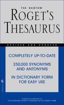 Mass Market Paperback The Bantam Roget's Thesaurus Book
