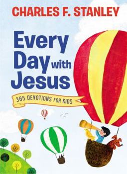 Hardcover Every Day with Jesus: 365 Devotions for Kids Book