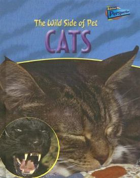 Library Binding The Wild Side of Pet Cats Book