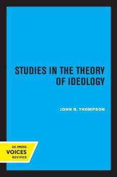 Paperback Studies in the Theory of Ideology Book