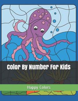 Paperback Color by Number for Kids Book