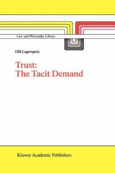 Paperback Trust: The Tacit Demand Book