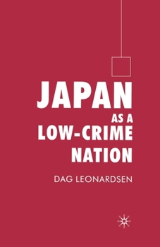 Paperback Japan as a Low-Crime Nation Book