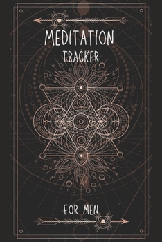 Paperback Meditation Tracker for Men Book