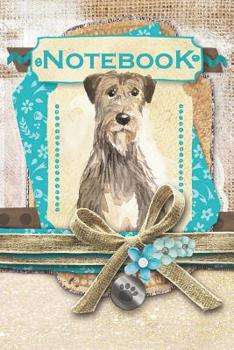 Paperback Notebook: Irish Wolfhound 120 pages of writing paper Book