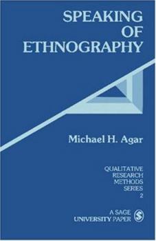 Paperback Speaking of Ethnography Book