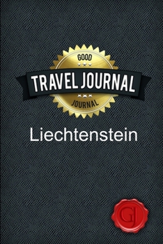 Paperback Travel Journal Liechtenstein Book