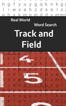 Paperback Real World Word Search: Track & Field Book