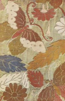 Paperback Japanese Silk Designs in Full Color Book