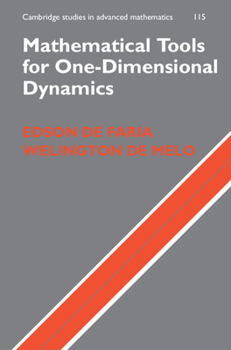 Hardcover Mathematical Tools for One-Dimensional Dynamics Book