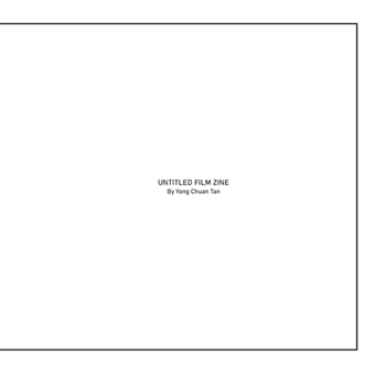 Paperback Untitled Film Zine Book