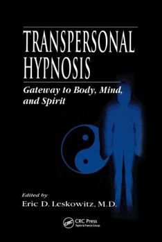 Hardcover Transpersonal Hypnosis Book