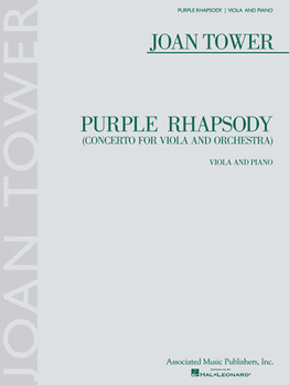 Paperback Purple Rhapsody: Viola and Piano Score and Part Book