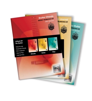 Paperback 3-Book Music Working Kit for Guitar Book