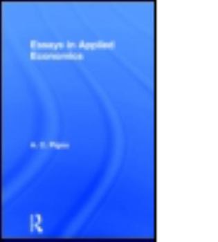 Hardcover Essays in Applied Economics Book