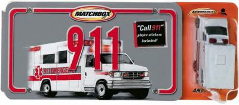 Board book 911 [With Matchbox Ambulance] Book