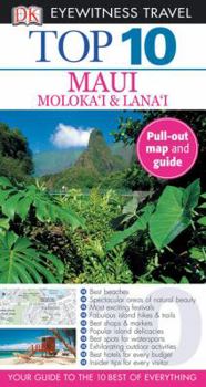 Paperback Top 10 Maui, Moloka'i & Lana'i [With Pull-Out Map] Book