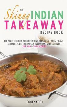 Paperback The Skinny Indian Takeaway Recipe Book