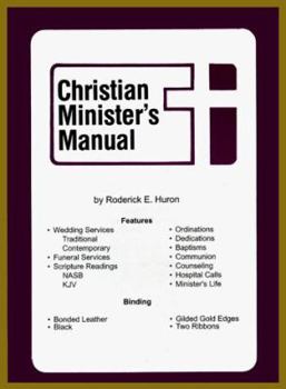 Leather Bound Christian Minister's Manual Book