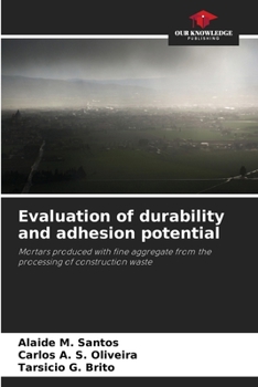 Paperback Evaluation of durability and adhesion potential Book