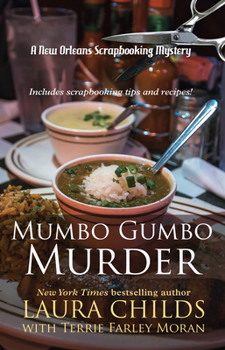 Library Binding Mumbo Gumbo Murder [Large Print] Book