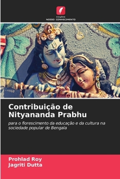 Paperback Contribuição de Nityananda Prabhu [Portuguese] Book