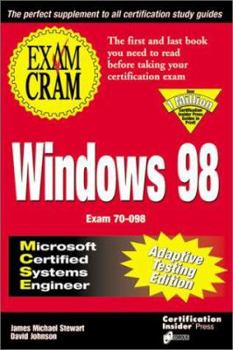 Paperback MCSE Windows 98 Exam Cram Book