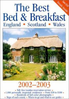 Paperback The Best Bed & Breakfast in England, Scotland & Wales Book