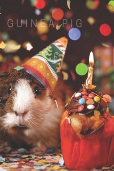 Paperback Guinea Pig: Animal, Nature, Environmental, Positive, Inspire Notebook, Journal, Diary (110 Pages, Blank, 6 x 9) Book