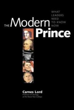Hardcover The Modern Prince: What Leaders Need to Know Now Book
