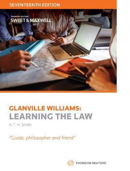 Paperback Glanville Williams: Learning the Law Book