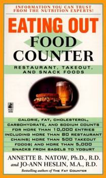 Mass Market Paperback Eating Out Food Counter Book