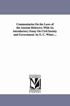 Commentaries on the Laws of the Ancient Hebrews