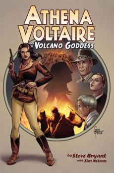 Paperback Athena Voltaire & the Volcano Goddess Book