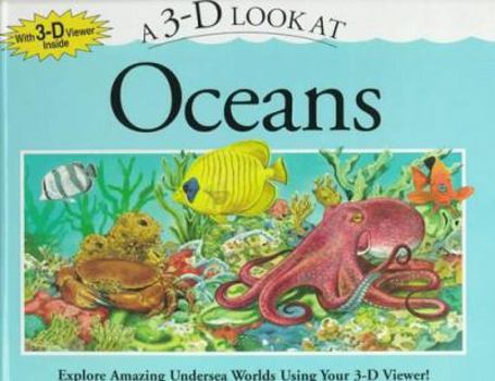 Hardcover A 3-D View of Ocean Life Book